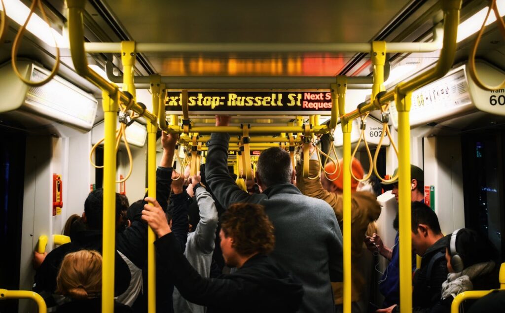 People in Train